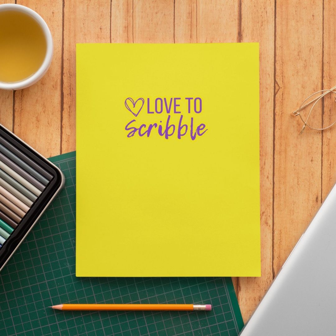 Health benefits of handwriting, Love To Scribble Notebooks