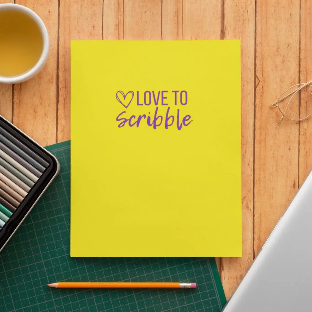 Health benefits of handwriting, Love To Scribble Notebooks