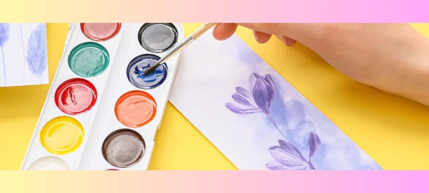 Colorful bookmarks and bookplates for readers by Love To Scribble