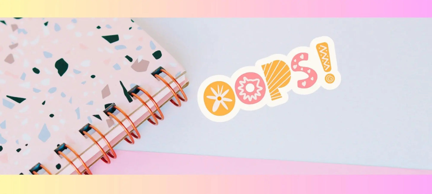 Discounted stationery and Oops Specials with minor imperfections