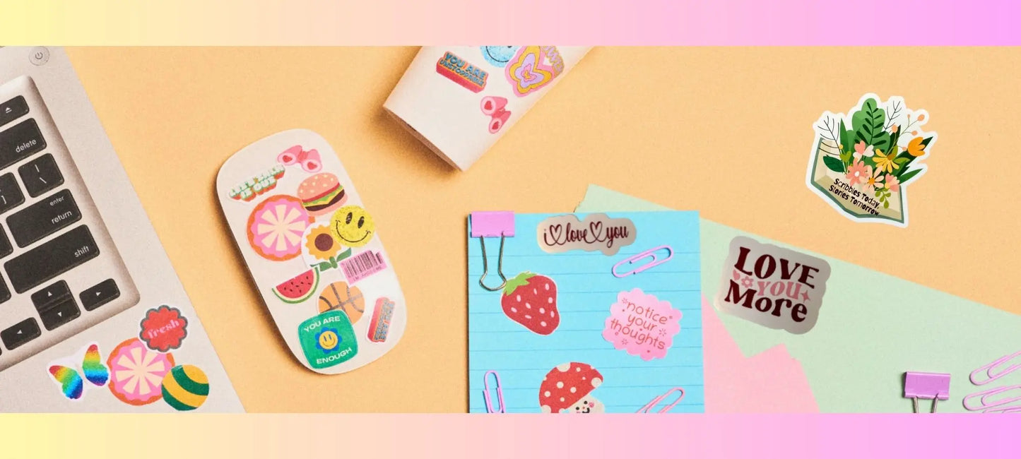 Creative motivational stickers and durable vinyl decals by Love To Scribble