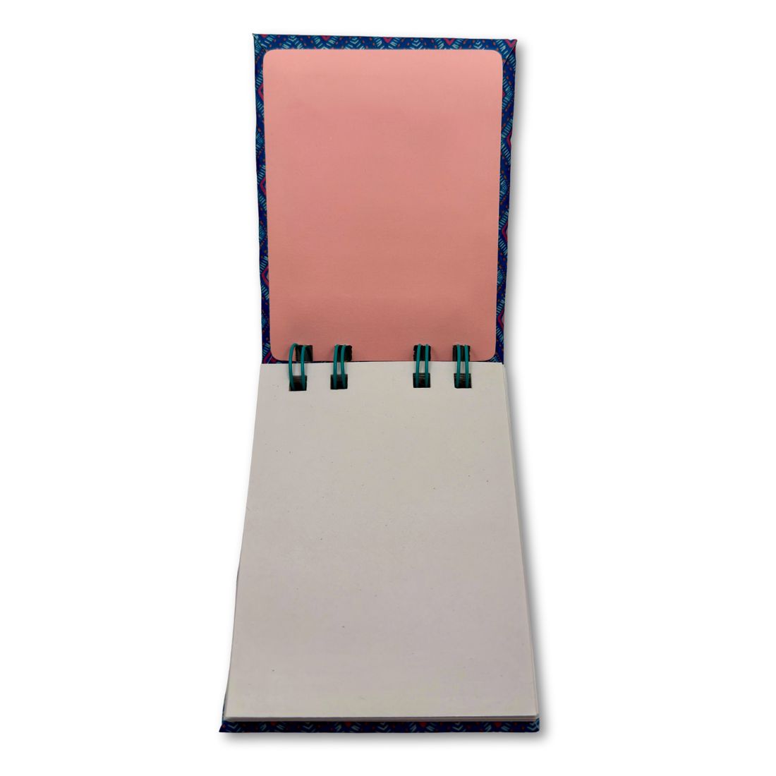 Small 3x4 spiral notebook with recycled pages