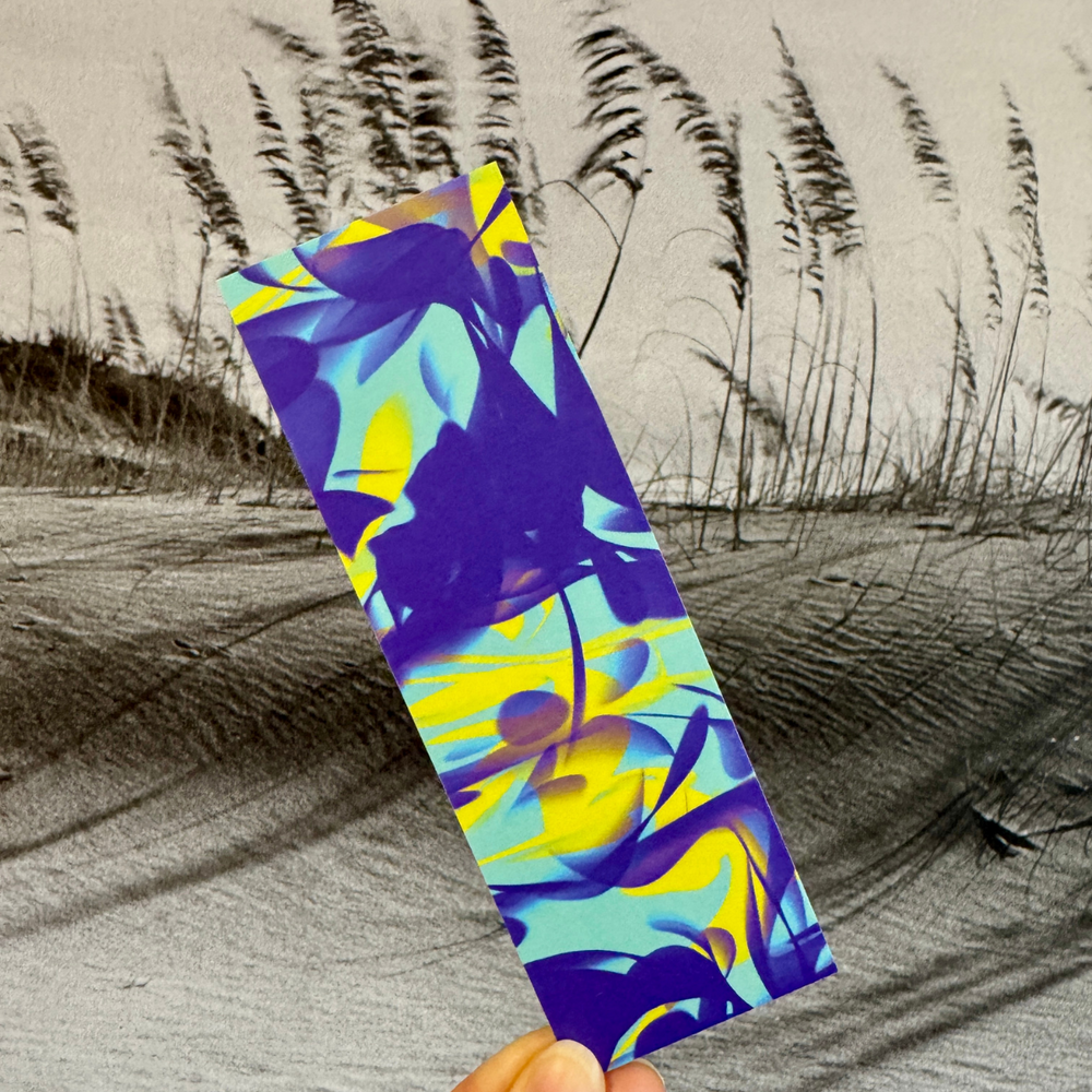 
                  
                    Durable Smooth Cardstock Bookmark with Vibrant Abstract Design
                  
                