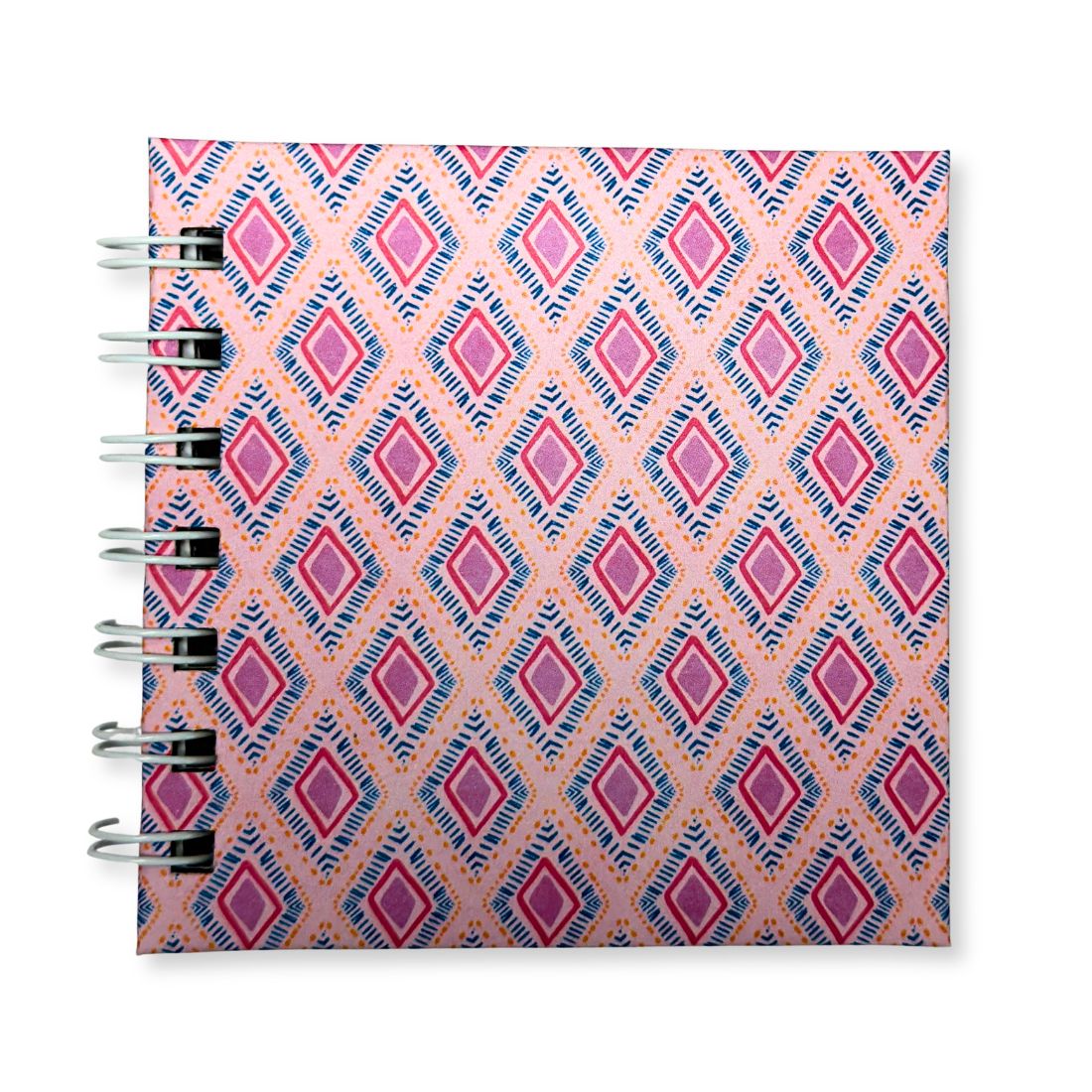 Love To Scribble Notebook with a geometric pattern on a white background