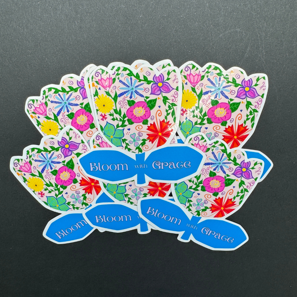 
                  
                    Water-Resistant Flower Stickers – Perfect for Laptops and Journals
                  
                