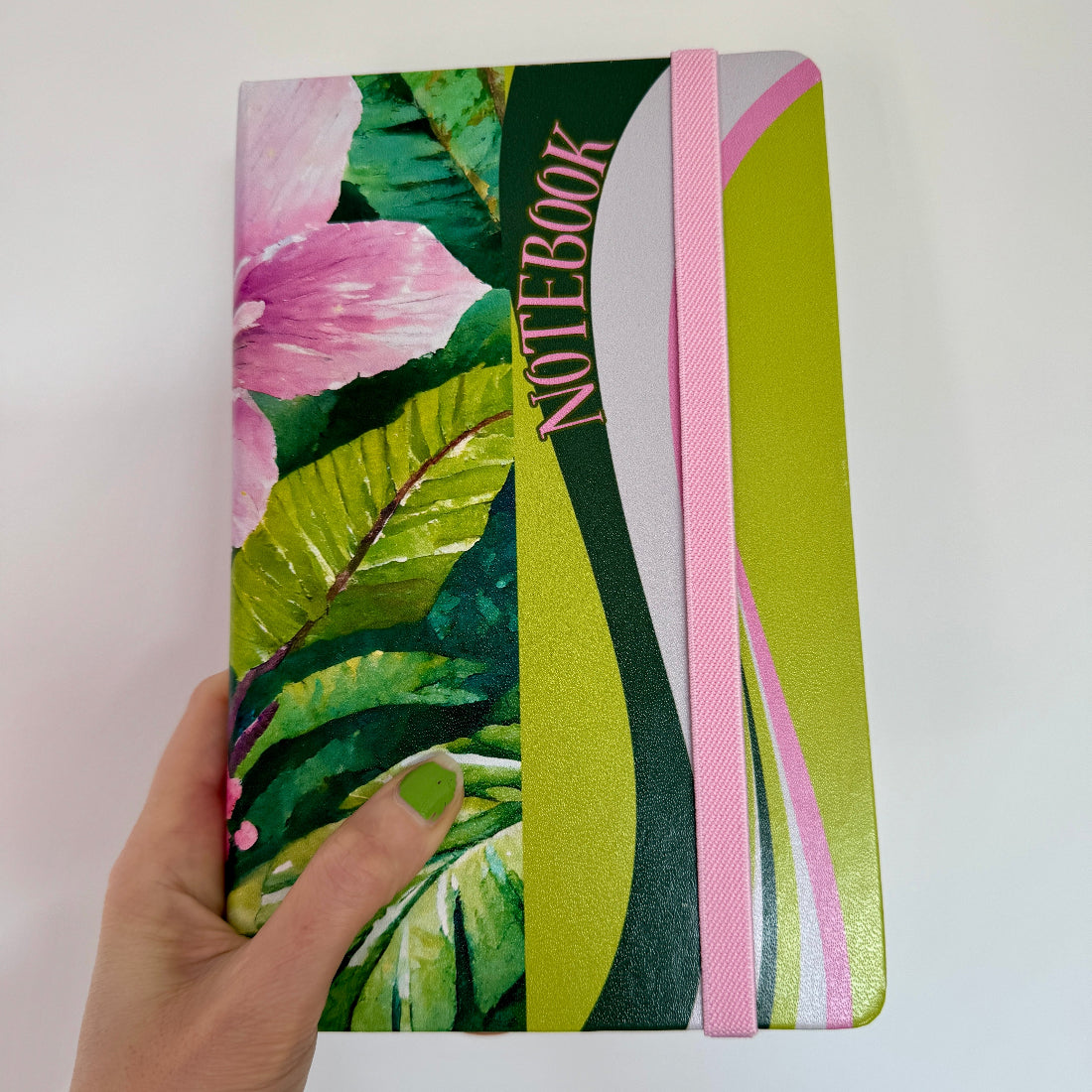 Love To Scribble Green Notebook Front