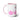 White and Pink Coffee Mug for moms, pink handle