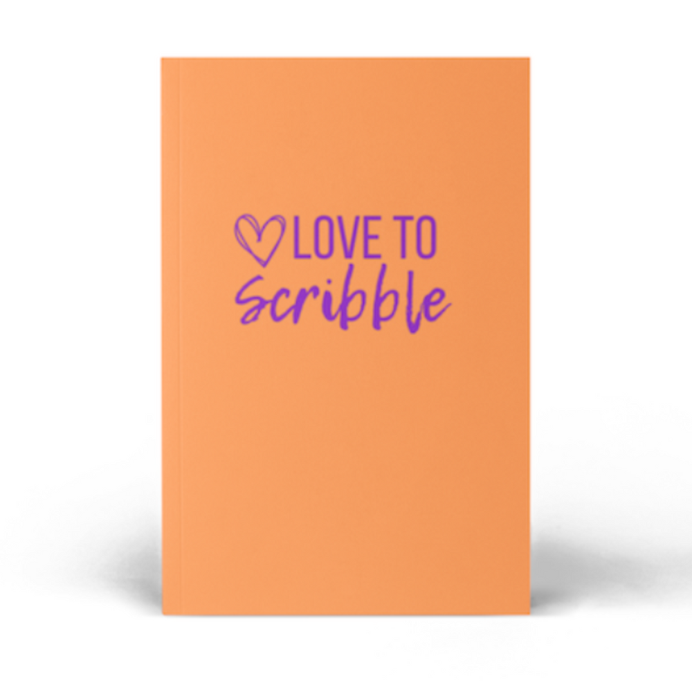 
                  
                    Orange Dotted and Lined Notebook – Creative Writing Journal
                  
                