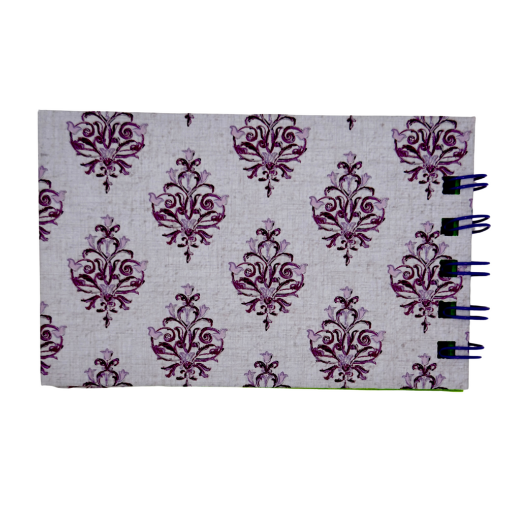 
                  
                    Mini Index Cards Notepad Back Purple Flowers
                  
                