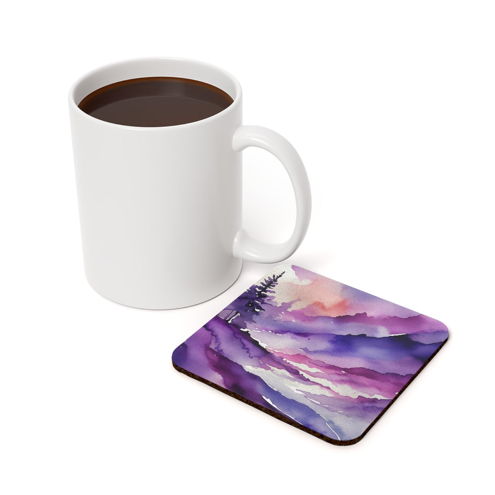 
                  
                    Purple Forest Drawn Coaster – Vibrant and Stylish Home Accessory
                  
                