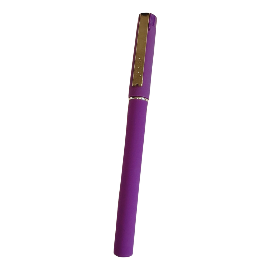 Purple Gel Pen – Vibrant Dark Purple Ink for Writing and Drawing