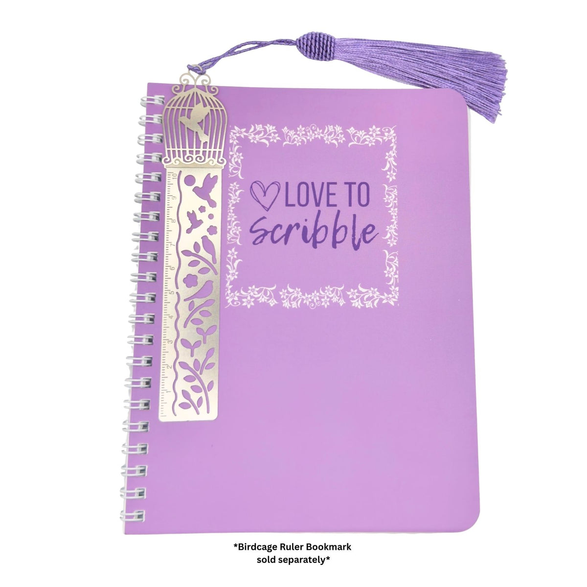 Notebook Design Color Violet Small Violet Spiral Lined Notebook | 5.5x7.25 – Love To Scribble