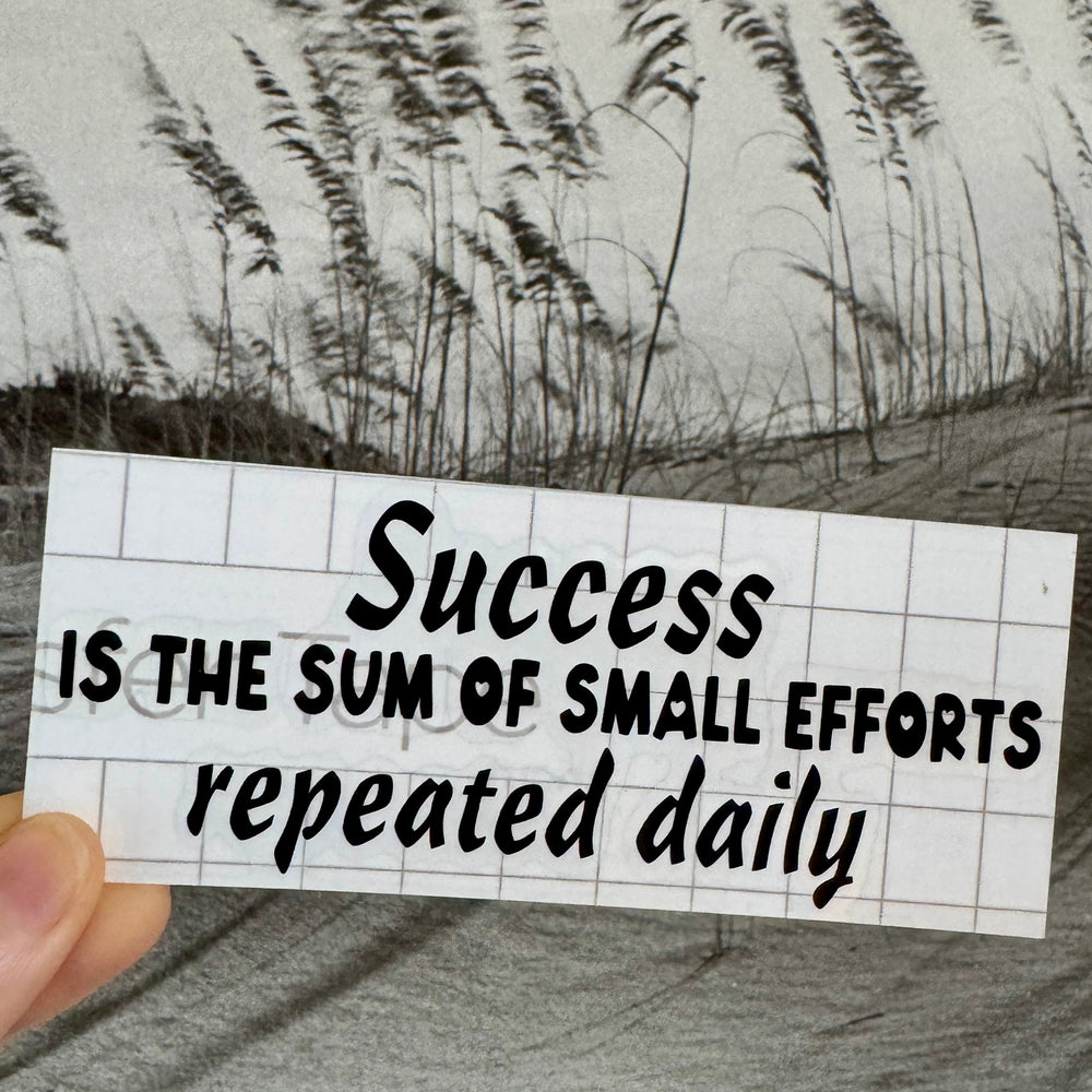 
                  
                    Inspirational Success Decal – Compact Sticker for Daily Motivation
                  
                