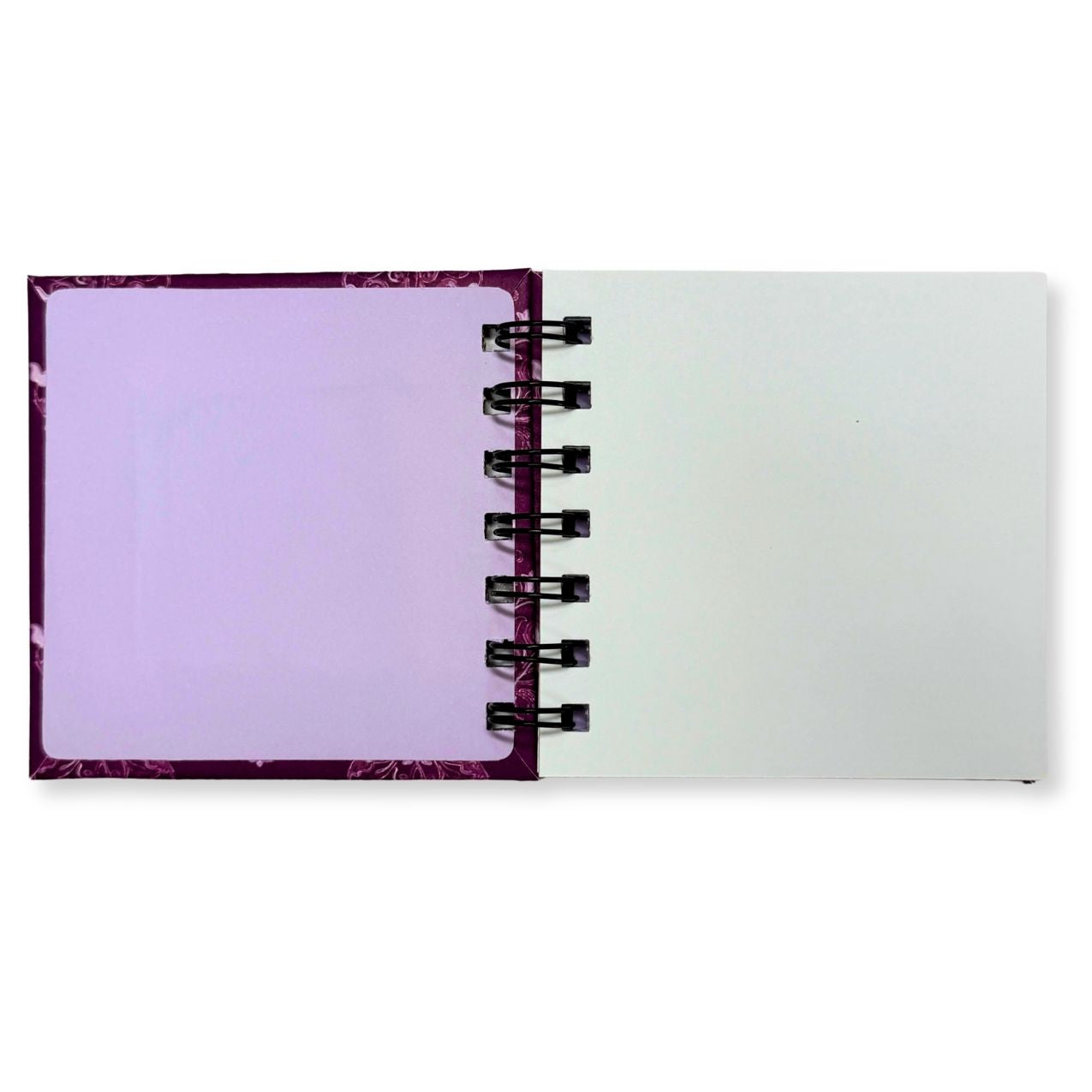 Vintage Style Mini Notebook blank white pages